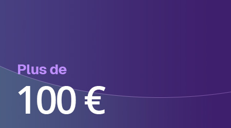 au dessus de 100€