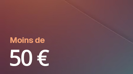 en dessous de 50€